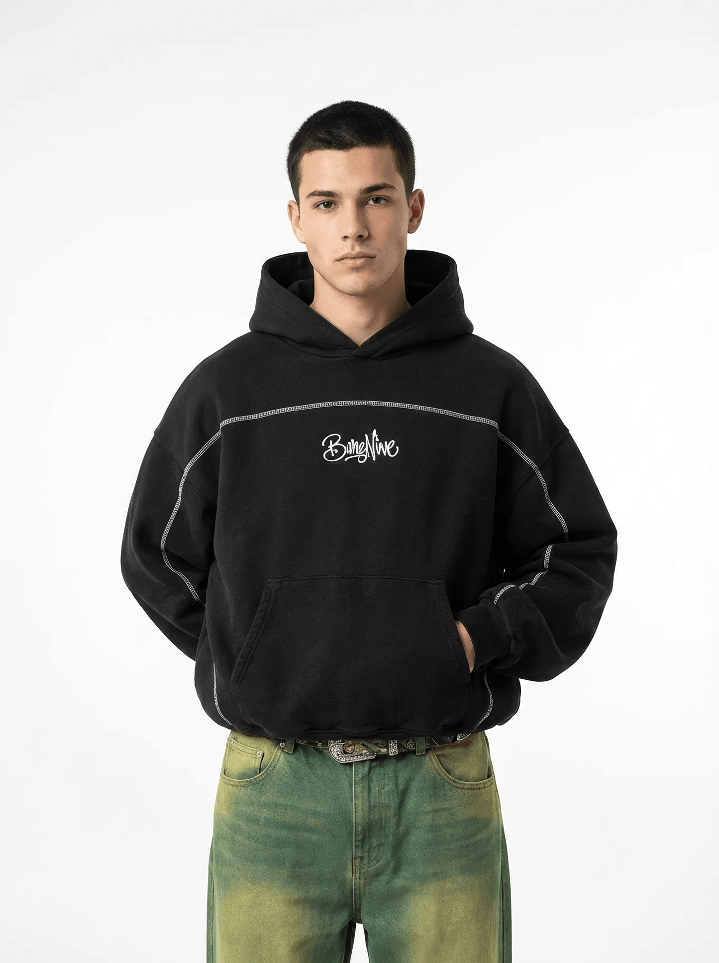 Roller Hoodie Black